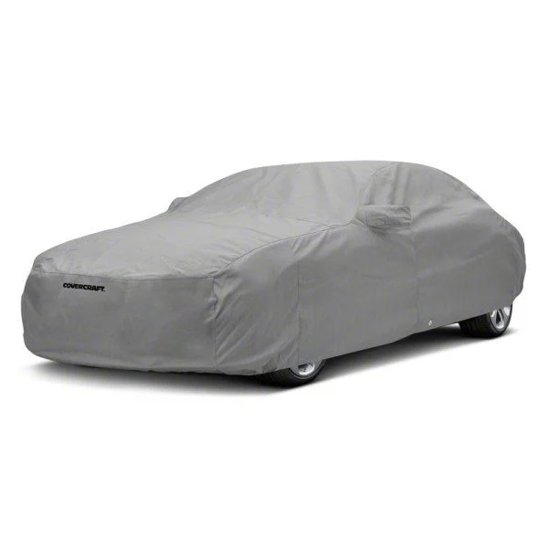 Covercraft Custom Car Covers 5-Layer Softback All Climate Car Cover with Antenna Pocket; Gray (20-23 Charger Widebody w/o Rear Spoiler)