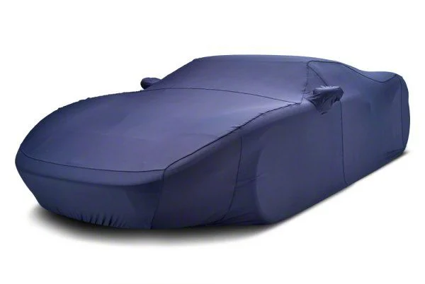Covercraft Custom Car Covers Form-Fit Car Cover; Metallic Dark Blue (06-23 Charger w/ Rear Spoiler, Excluding Widebody)