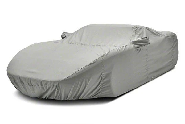 Covercraft Custom Car Covers Polycotton Car Cover; Gray (06-23 Charger w/ Rear Spoiler, Excluding Widebody)
