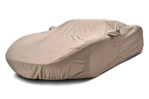 Covercraft Custom Car Covers Ultratect Car Cover with Antenna Pocket; Tan (20-23 Charger Widebody w/ Rear Spoiler)