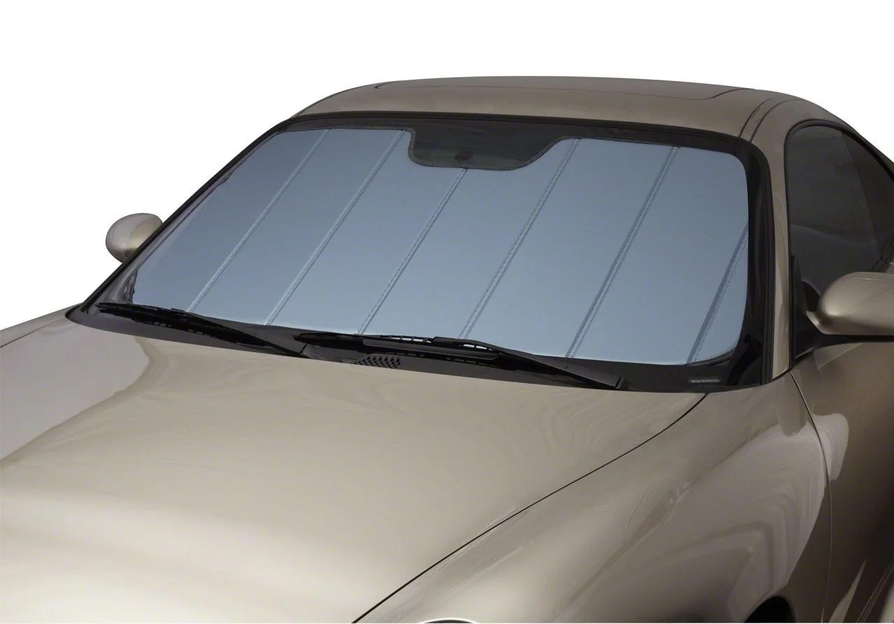 Covercraft UVS100 Heat Shield Custom Sunscreen; Blue Metallic (06-10 Charger)