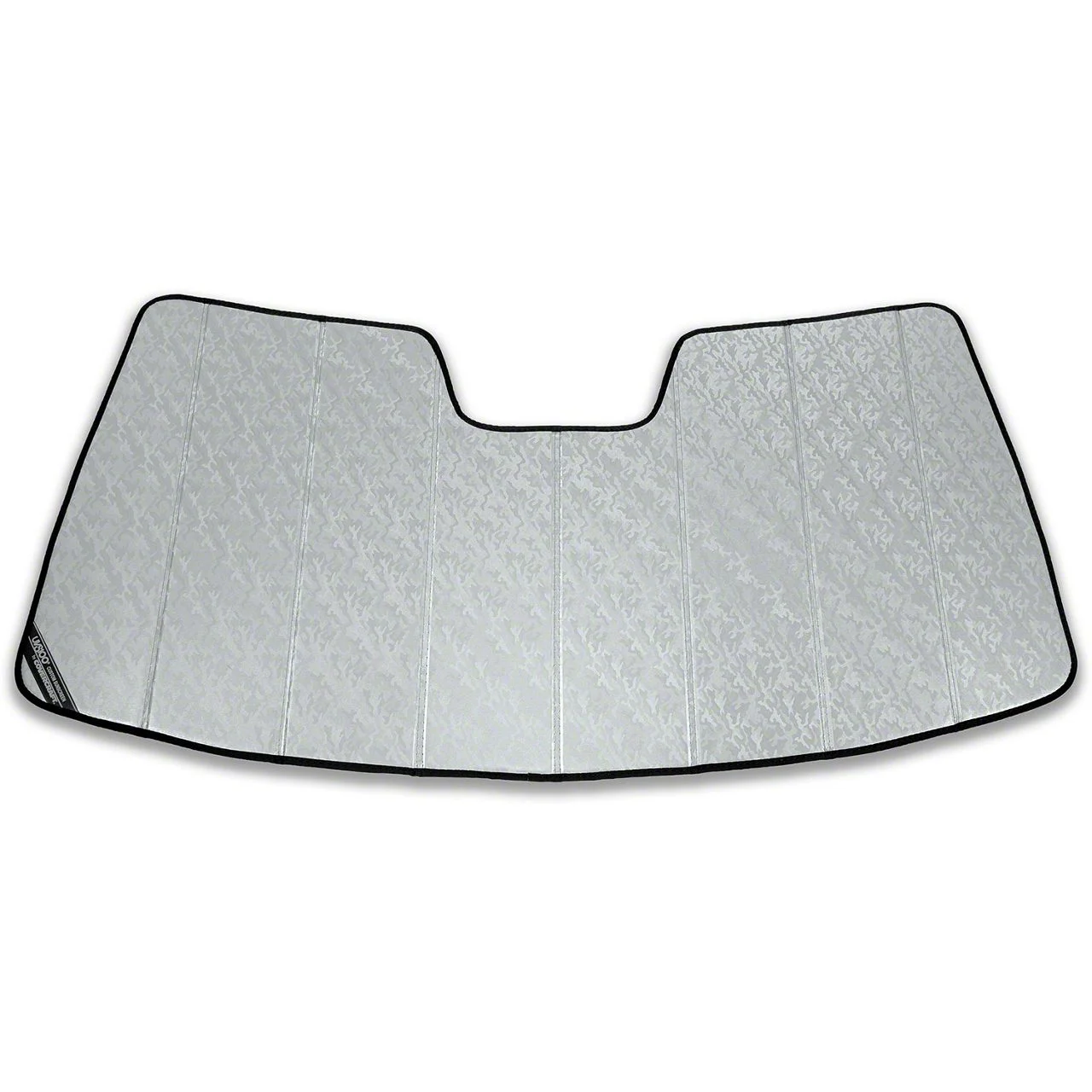 Covercraft UVS100 Heat Shield Premier Series Custom Sunscreen; Chrome Camouflage (11-23 Charger w/ Mirror Camera)