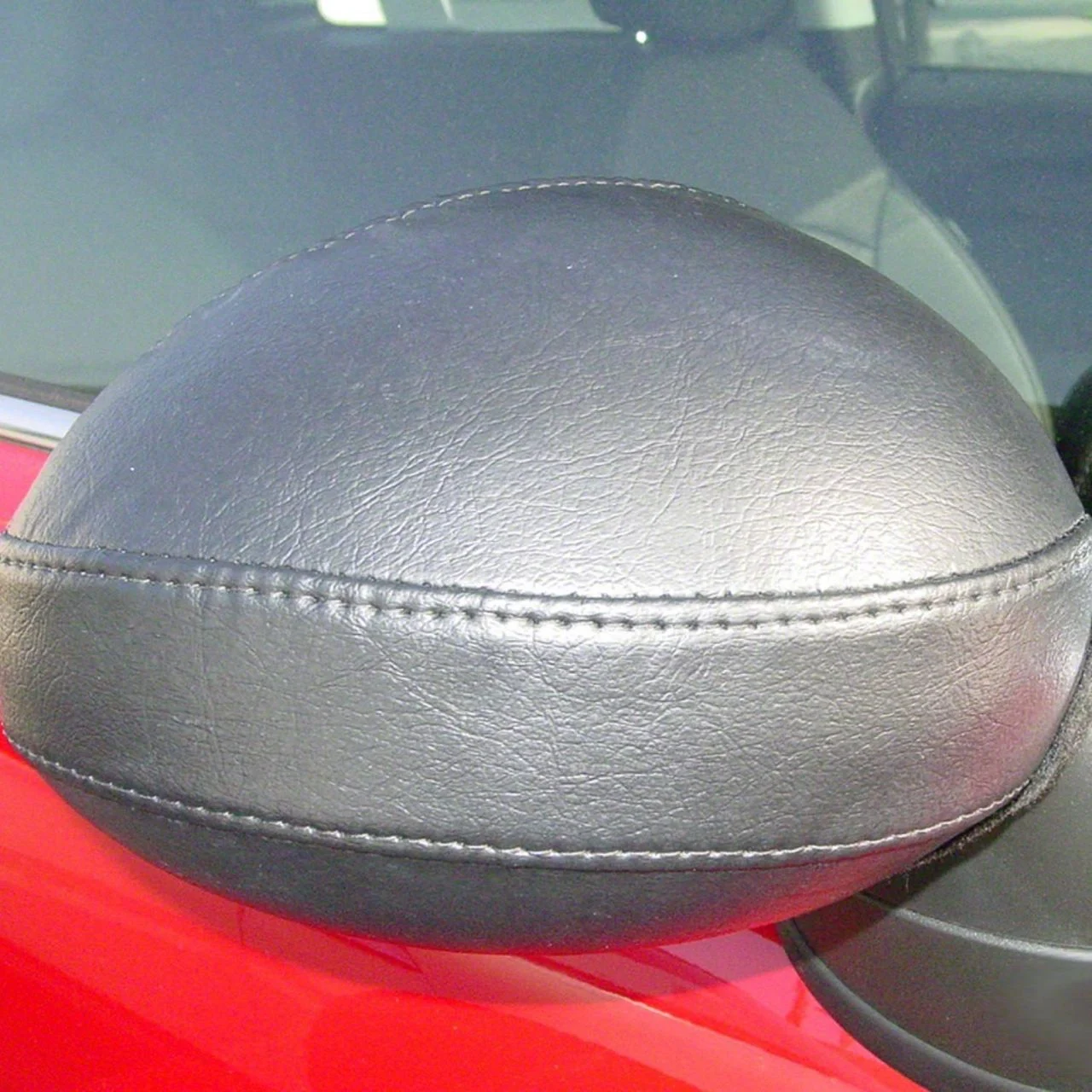 Covercraft Colgan Custom Mirror Bra; Black Crush (20-26 Corvette C8 Stingray)