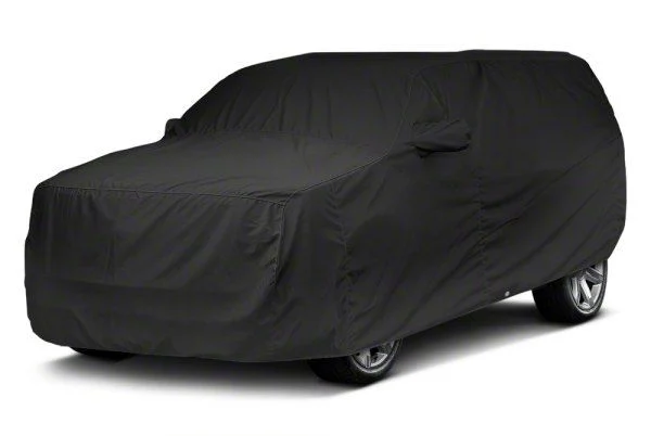 Covercraft Custom Car Covers Ultratect Car Cover; Black (20-26 Corvette C8 w/o Low Spoiler)