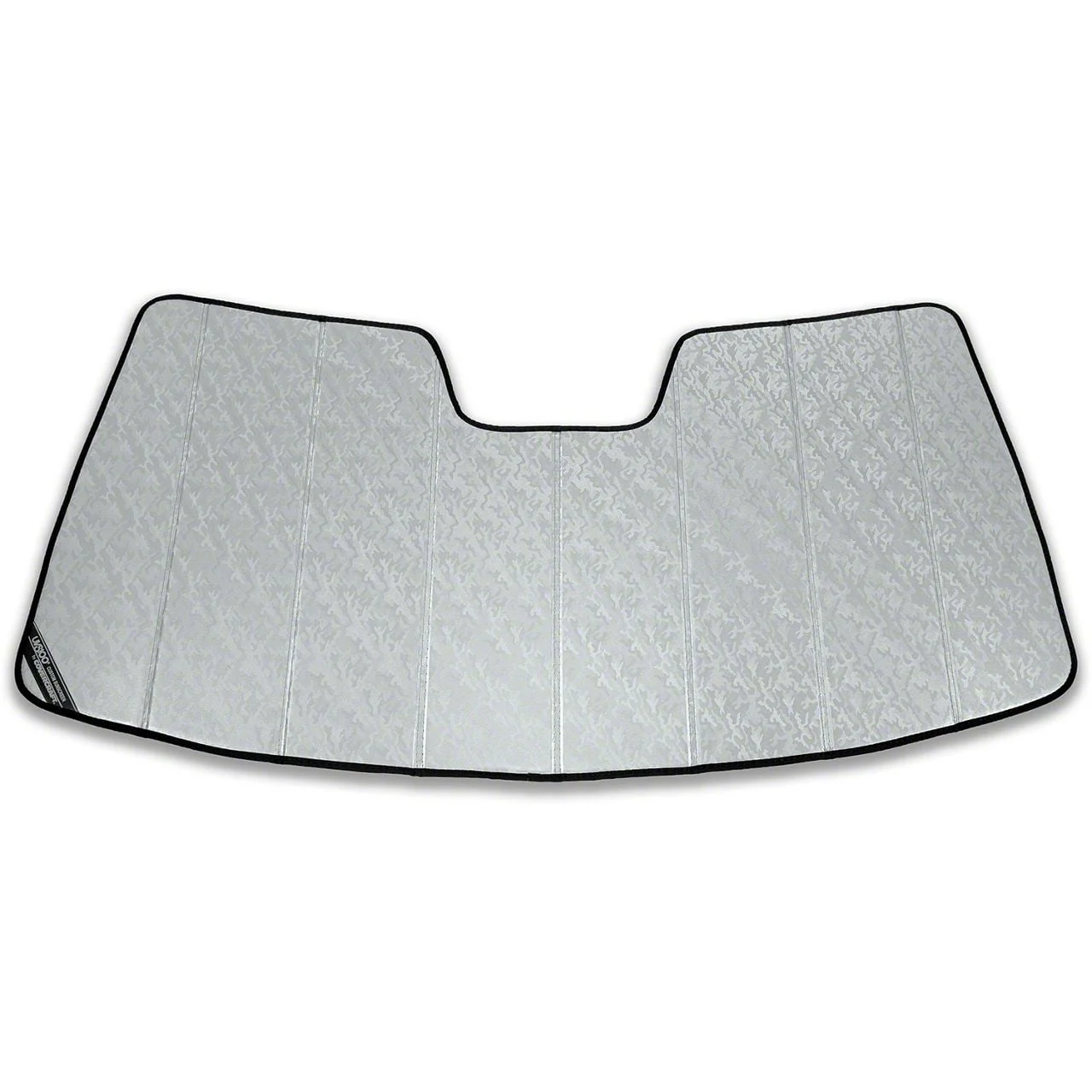 Covercraft UVS100 Heat Shield Premier Series Custom Sunscreen; Chrome Camouflage (21-26 Mustang Mach-E)