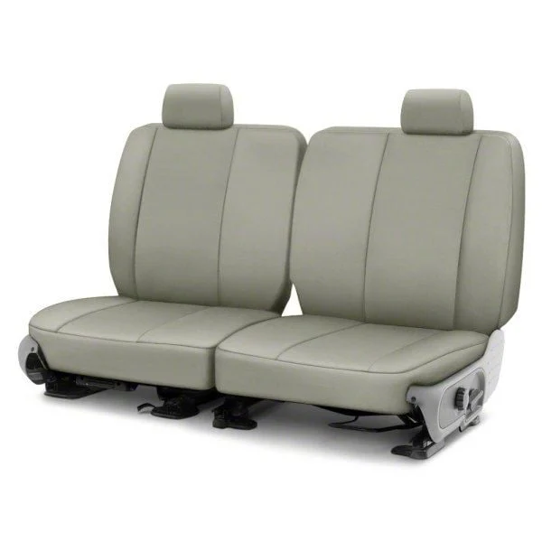 Covercraft Precision Fit Seat Covers Endura Custom Second Row Seat Cover; Silver (05-10 Mustang Coupe)