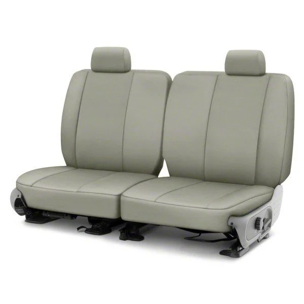 Covercraft Precision Fit Seat Covers Endura Custom Second Row Seat Cover; Silver (11-14 Mustang Coupe)