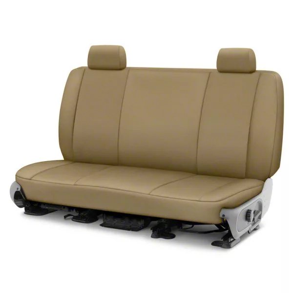 Covercraft Precision Fit Seat Covers Endura Custom Second Row Seat Cover; Tan (05-10 Mustang Convertible)