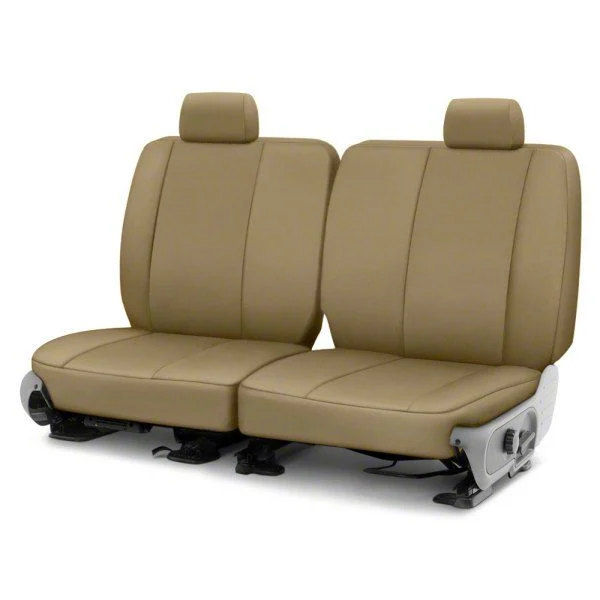 Covercraft Precision Fit Seat Covers Endura Custom Second Row Seat Cover; Tan (05-10 Mustang Coupe)