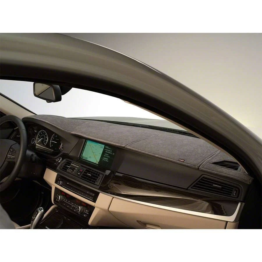Covercraft SuedeMat Custom Dash Cover; Gray (10-14 Mustang)