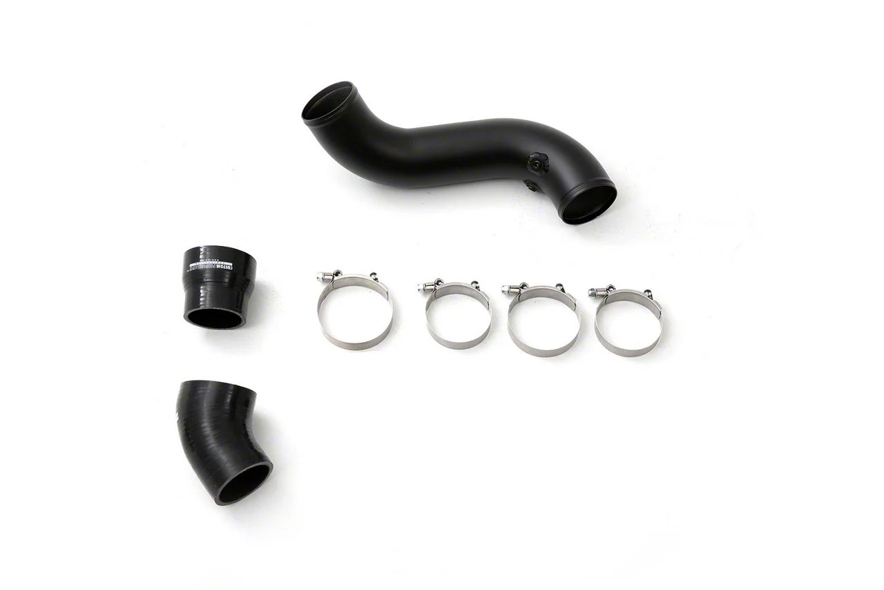 cp-e METHCharge Cold Side Charge Pipe; Uncoated (15-23 Mustang EcoBoost)