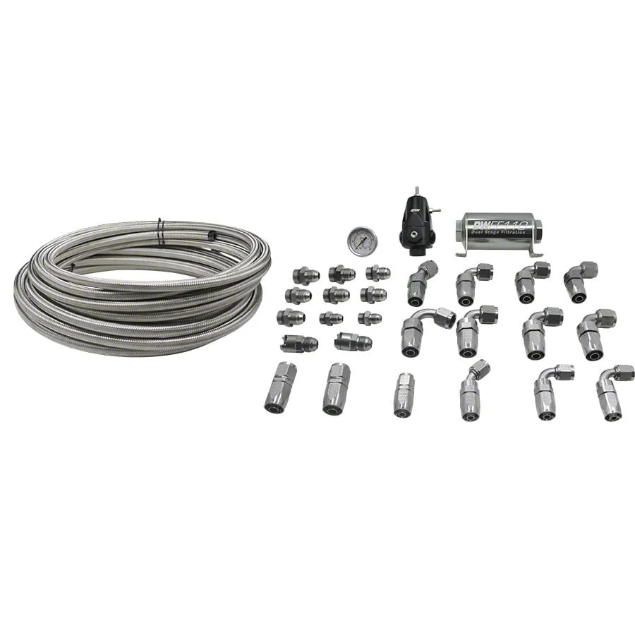 DeatschWerks X2 Series Fuel Pump Module CPE Plumbing Kit (08-23 V8 HEMI Challenger)