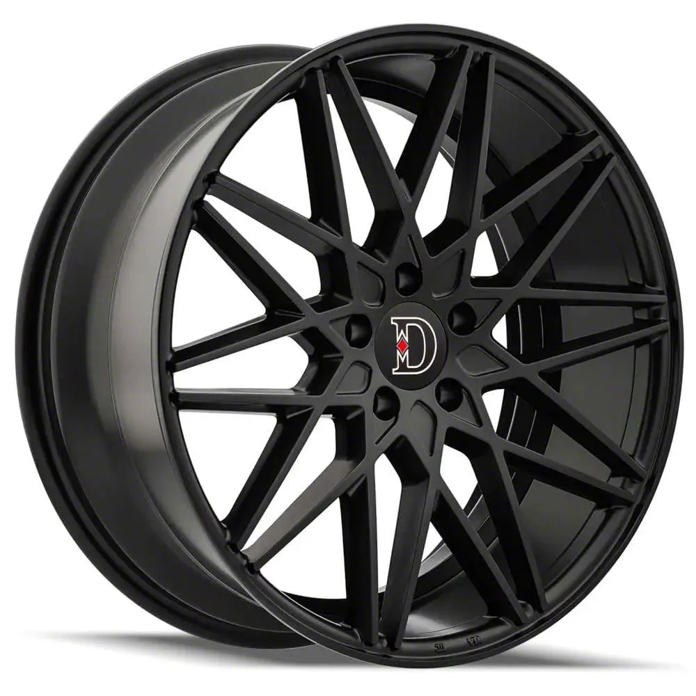 Defy D03 Satin Black Wheel; 20x8.5; 38mm Offset (10-14 Mustang)