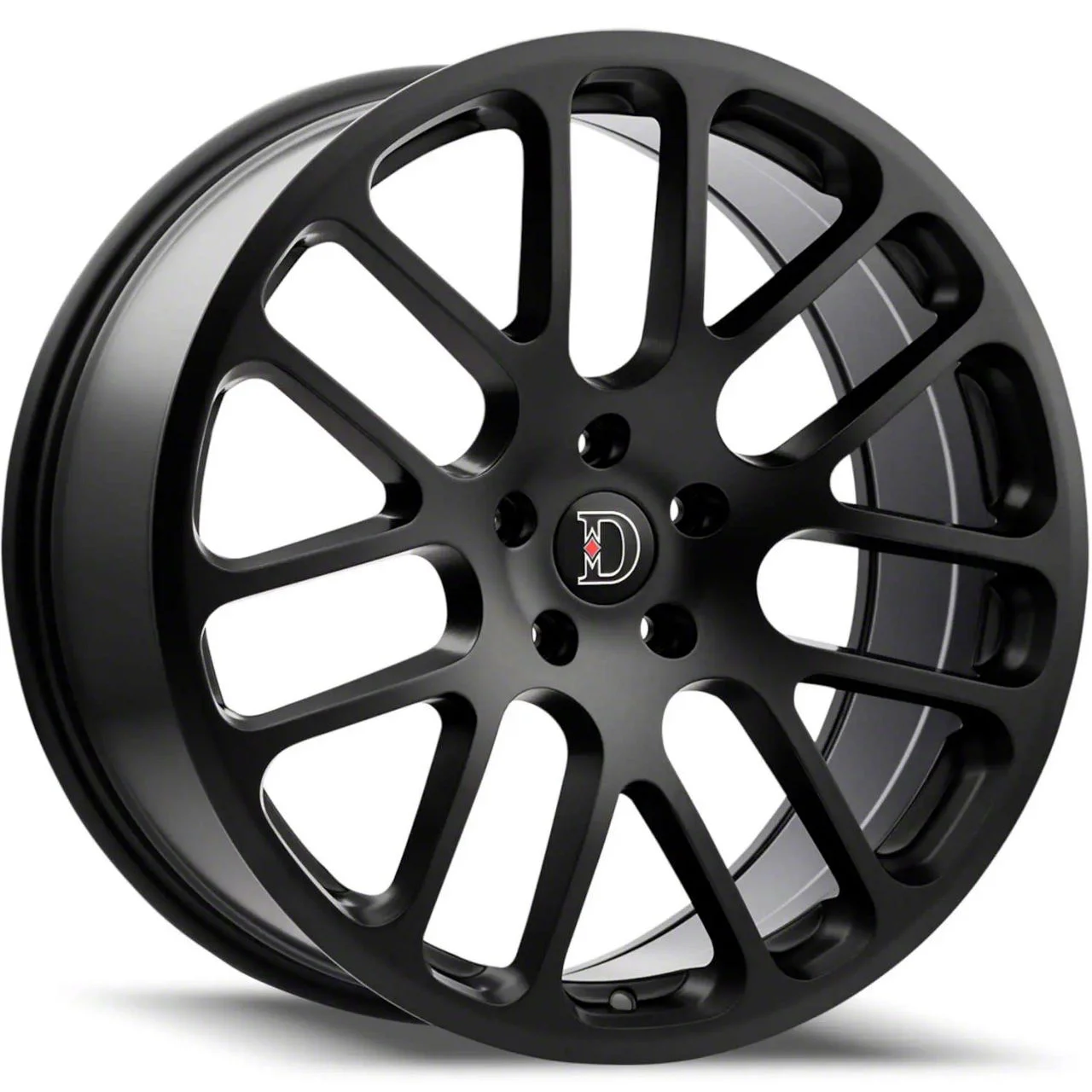 Defy D10 Satin Black Wheel; 20x8.5; 38mm Offset (10-14 Mustang)