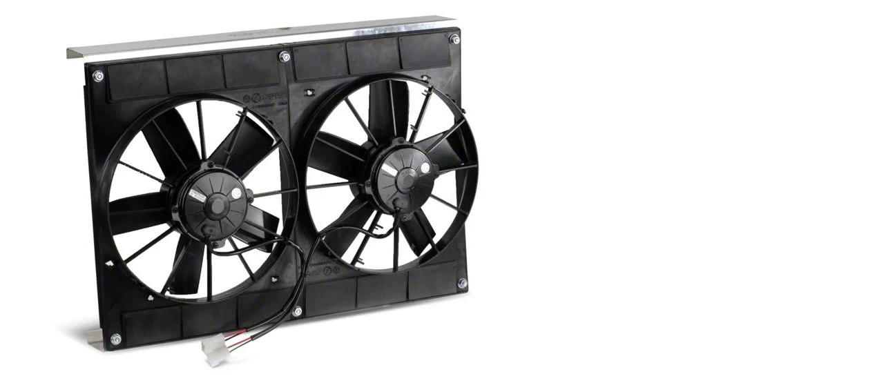 DeWitts Dual Cooling Fan Upgrade for Pro Series Short Radiators (05-13 Corvette C6)