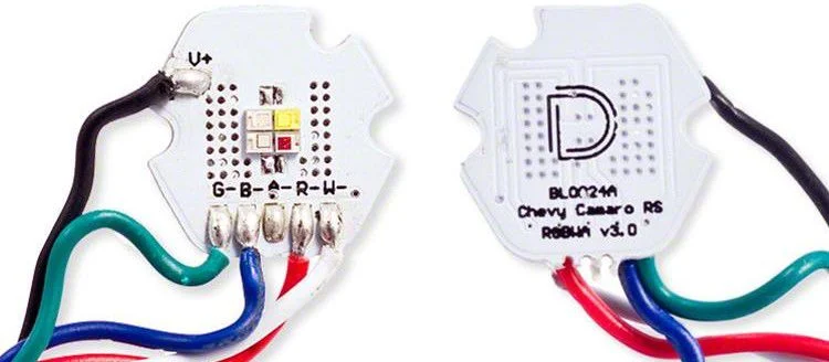 Diode Dynamics RGBW LED Boards (10-13 Camaro w/ RS Package; 12-15 Camaro ZL1)