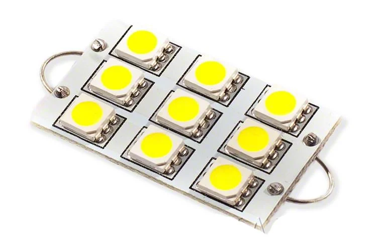 Diode Dynamics Amber LED Trunk Light Bulb; 44mm SML9 (08-13 Corvette C6)