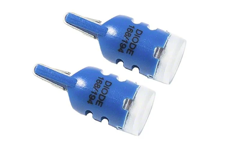 Diode Dynamics Blue LED Map Light Bulbs; 194 HP3 (00-13 Corvette C5 & C6)