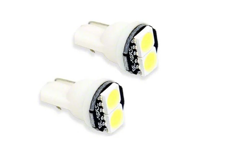 Diode Dynamics Cool White LED License Plate Bulbs; 194 SMD2 (04-19 Corvette C5, C6 & C7)