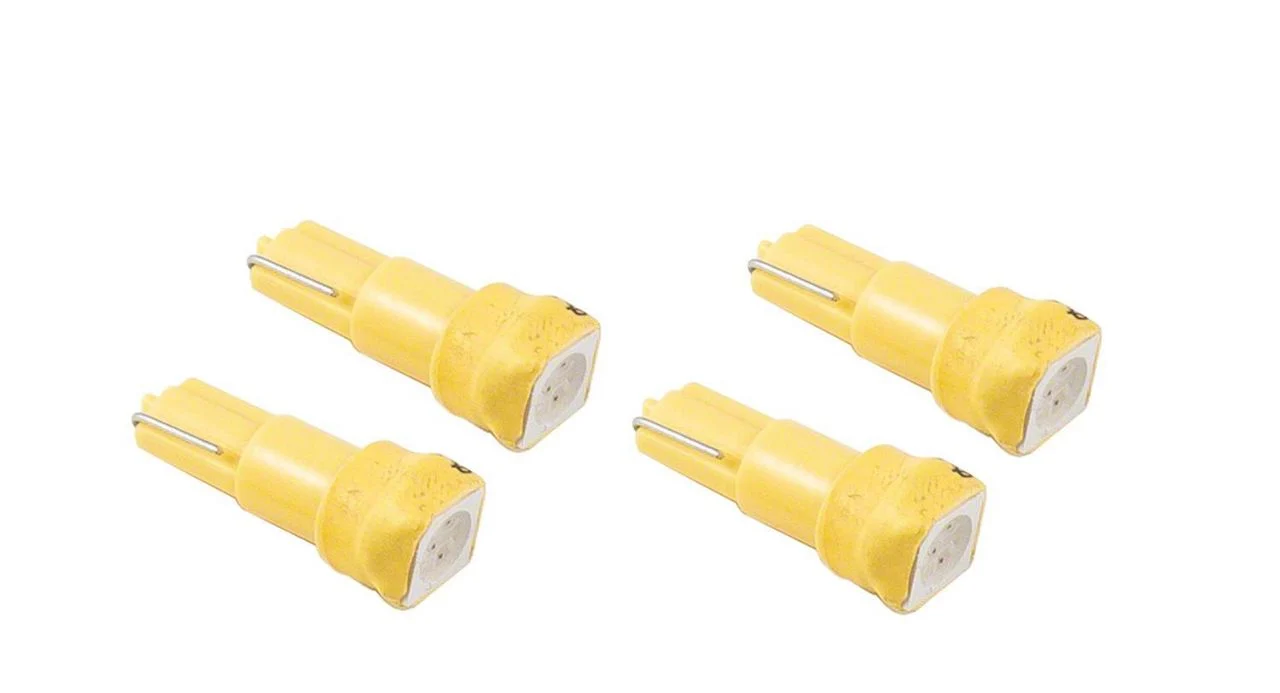 Diode Dynamics Amber LED Vanity Light Bulbs; 74 SMD1 (15-23 Mustang)