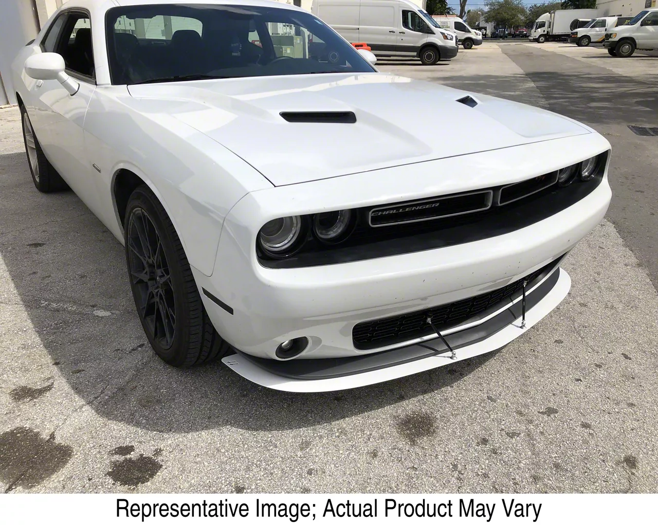 DownForce Solutions Front Splitter; Street Version (15-18 Challenger R/T; 15-23 Challenger SXT)