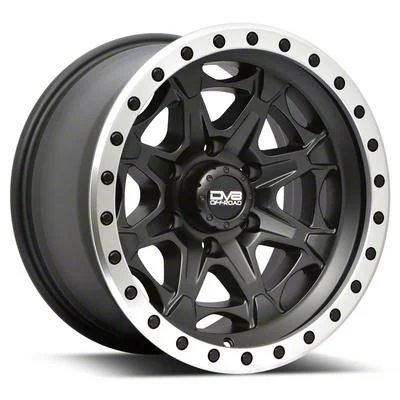 DV8 Offroad 886 Simulated Beadlock Matte Black 6-Lug Wheel; 20x9; 0mm Offset (07-14 Yukon)