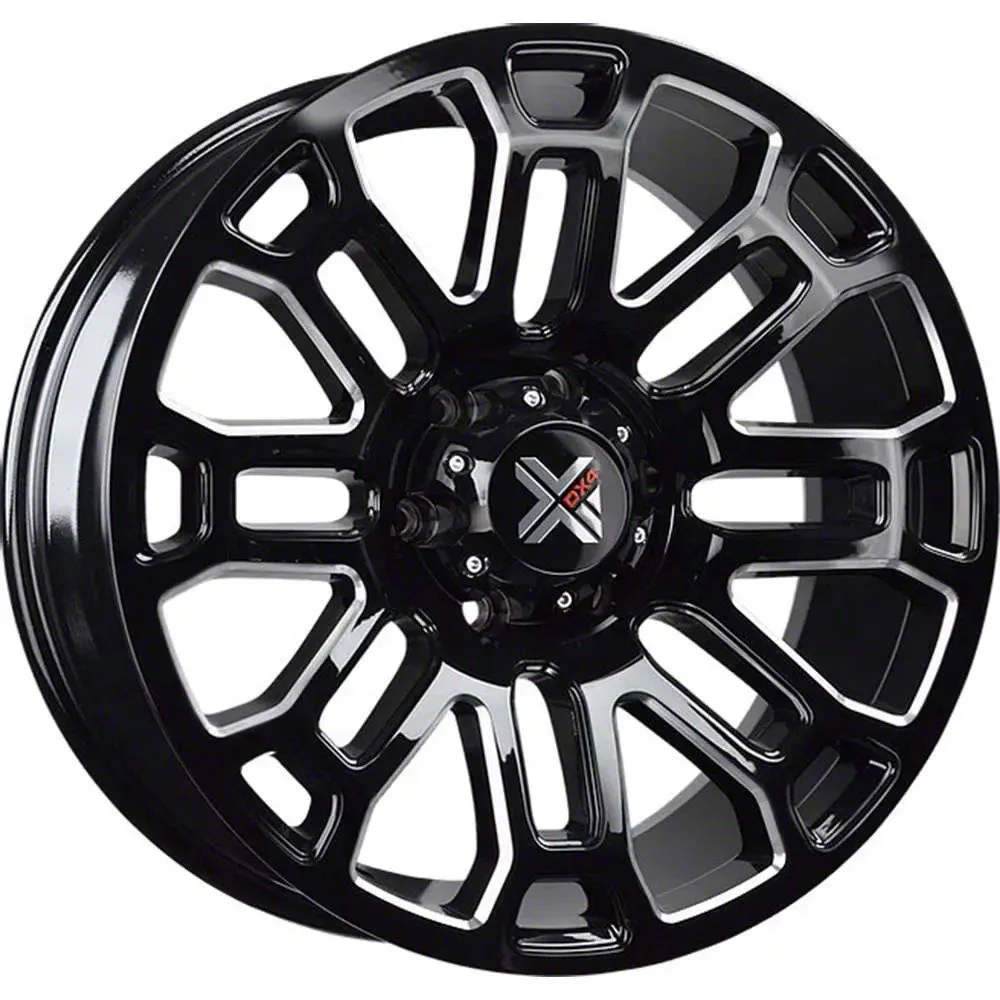 DX4 Wheels BOOST Flat Black 6-Lug Wheel; 20x9; 10mm Offset (19-23 Ranger)
