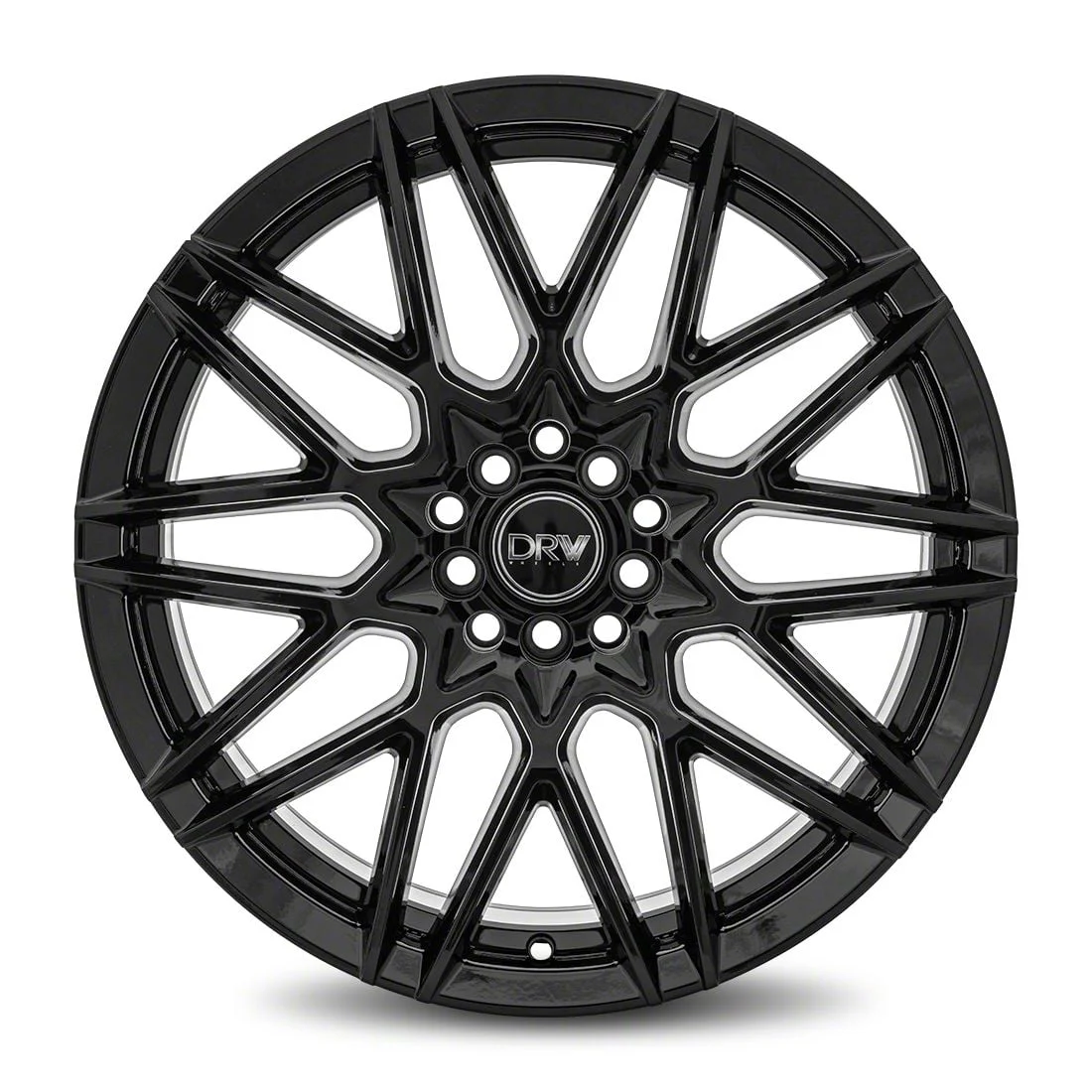 Dynamic Racing Wheels D17 Gloss Black Wheel; 18x8; 40mm Offset (10-14 Mustang GT w/o Performance Pack, V6)