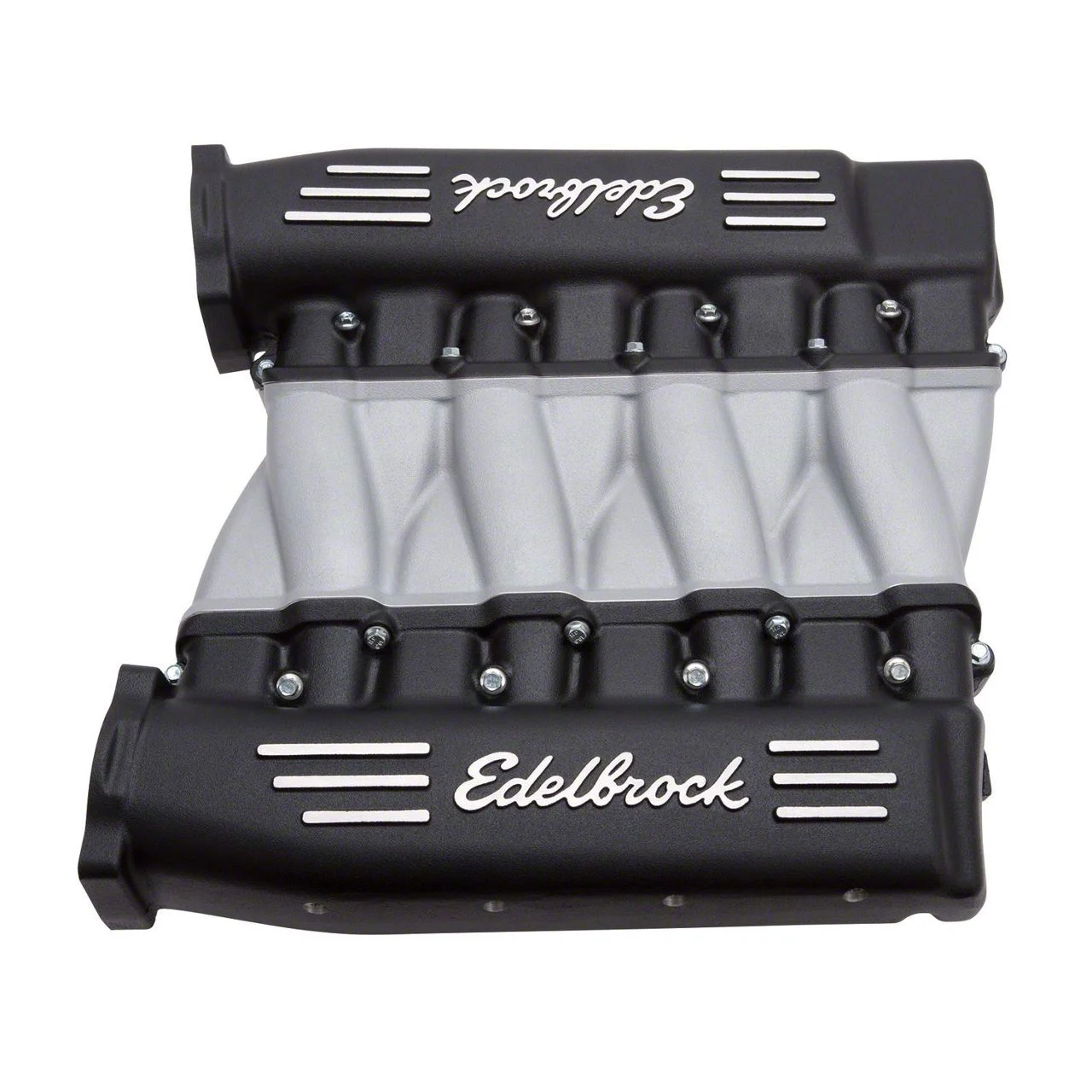 Edelbrock Cross-Ram Small Block LS3 Intake Manifold; Black (08-13 6.2L Corvette C6, Excluding ZR1)