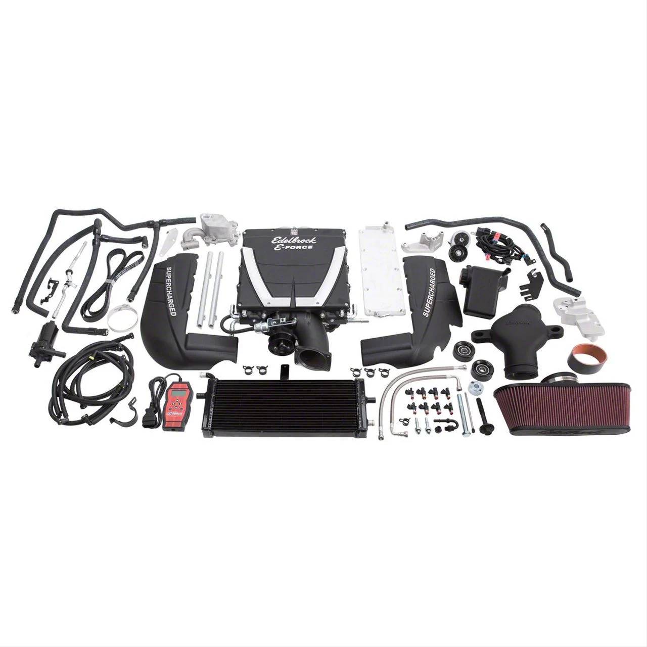 Edelbrock Superchargers E-Force Stage 1 Street Supercharger Kit with Tuner (10-13 6.2L Corvette C6 w/ Dry Sump, Excluding ZR1)
