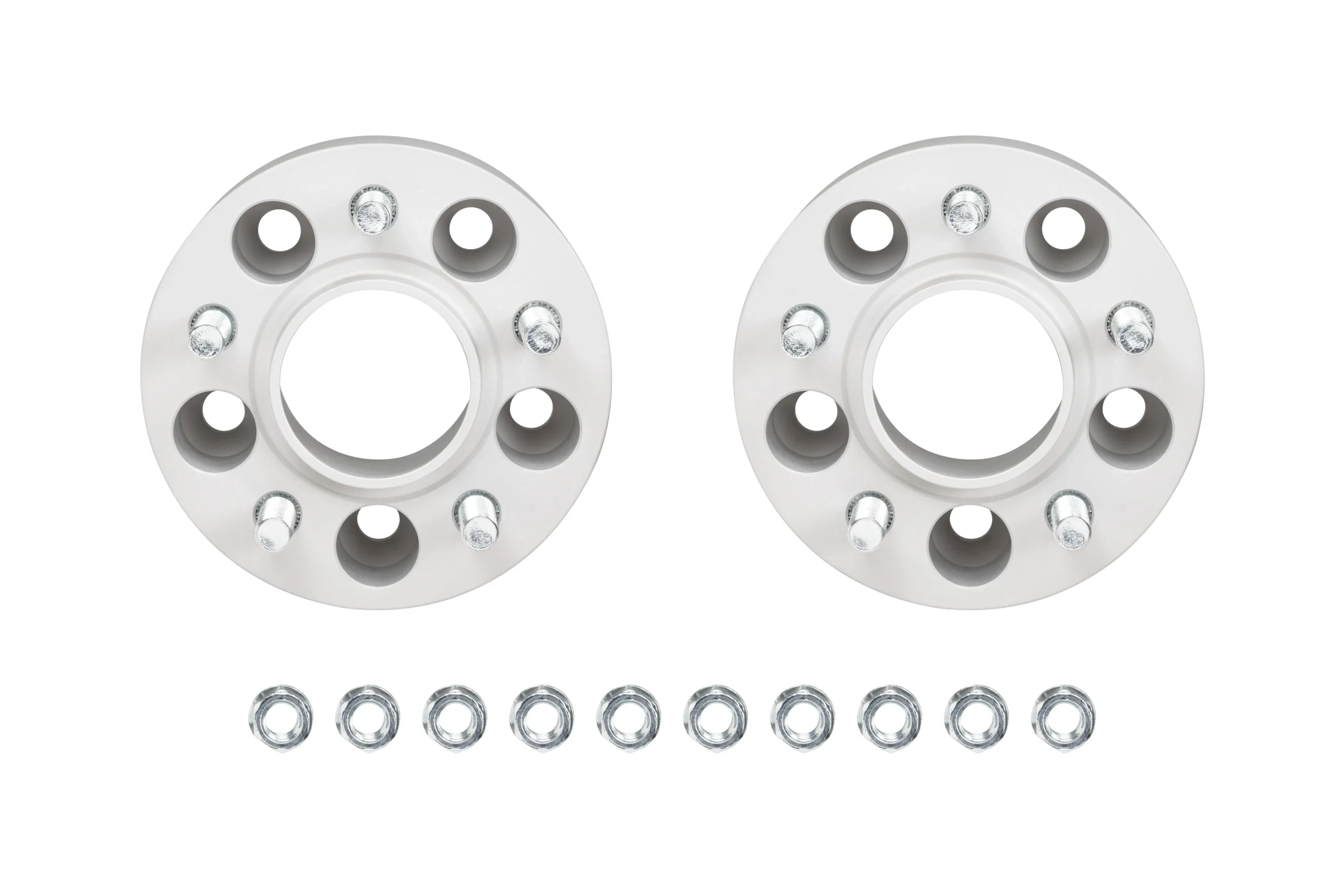 Eibach 35mm Wheel Spacer (Pair) - Silver, Bolt Pattern for 2011-2013 Ford Mustang