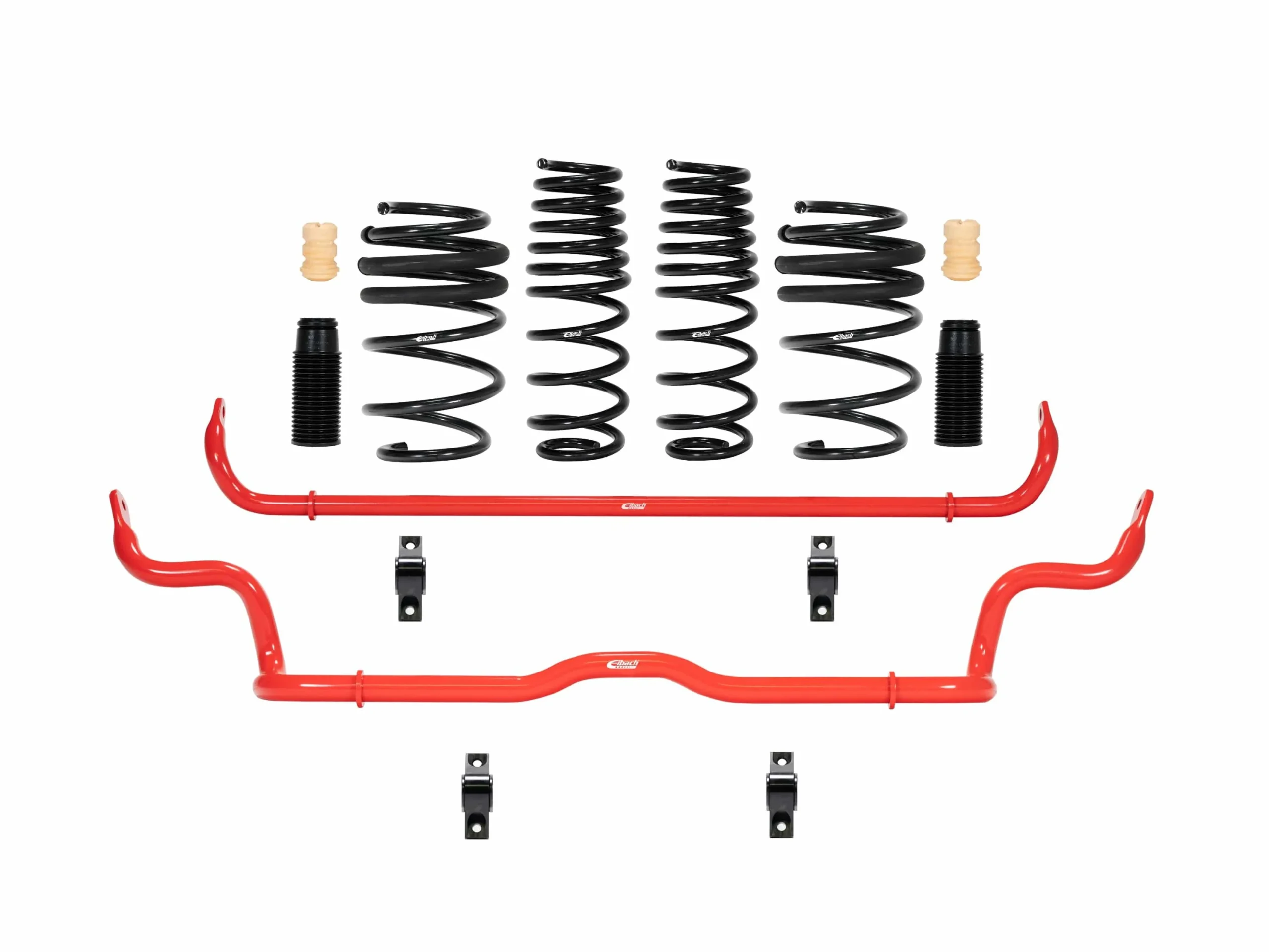 Eibach Pro Plus Coil Spring Lowering Kit + Front & Rear Sway Bar Kit for 2020 Hyundai Veloster