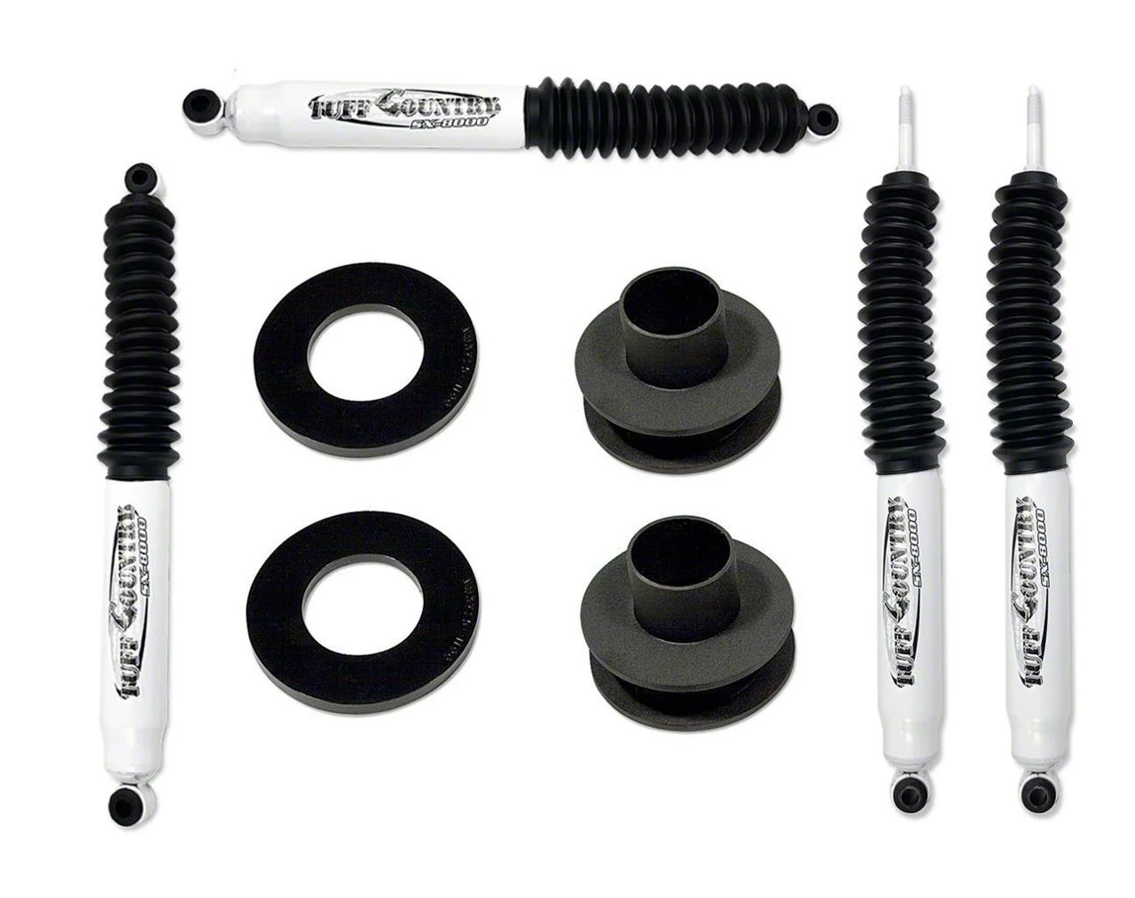Tuff Country 2.50-Inch Front Leveling Kit with SX8000 Shocks (11-26 4WD F-350 Super Duty)