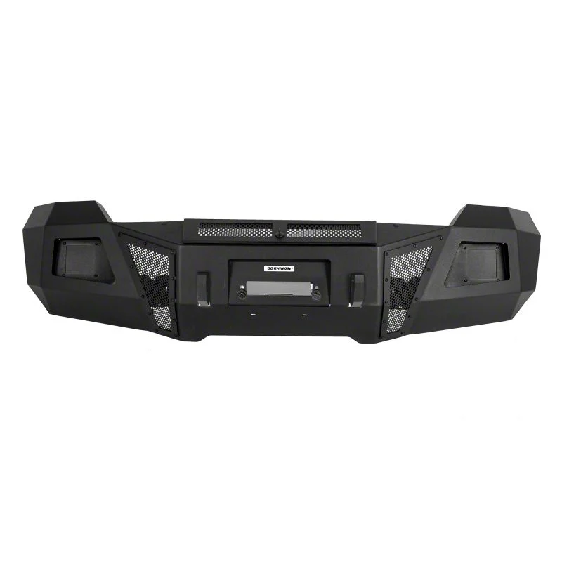 Go Rhino BR11 Winch-Ready Front Bumper; Textured Black (11-16 F-350 Super Duty)