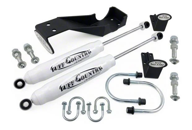 Tuff Country Dual Steering Stabilizer (11-16 4WD F-350 Super Duty)