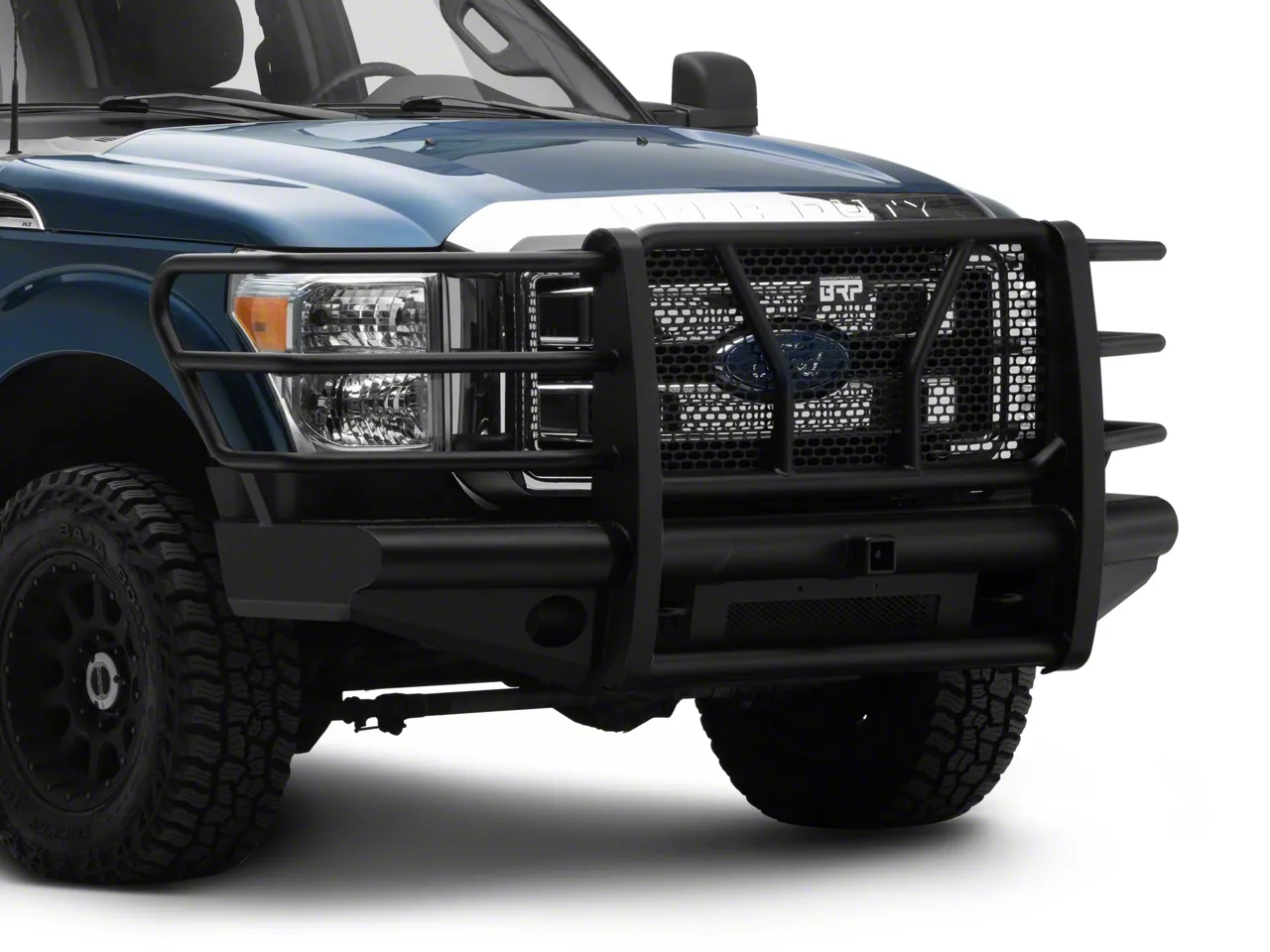 Pipe Force Series Front Bumper; Black Textured (11-16 F-350 Super Duty)