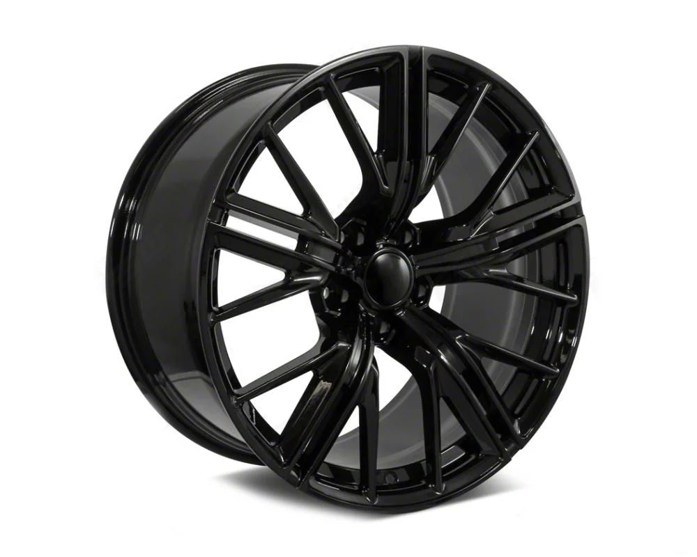 ZL Mesh Style Gloss Black Wheel; 20x10; 23mm Offset (16-24 Camaro)