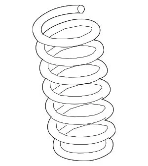 Ford Front Coil Spring (19-26 4WD Ranger XL, XLT)