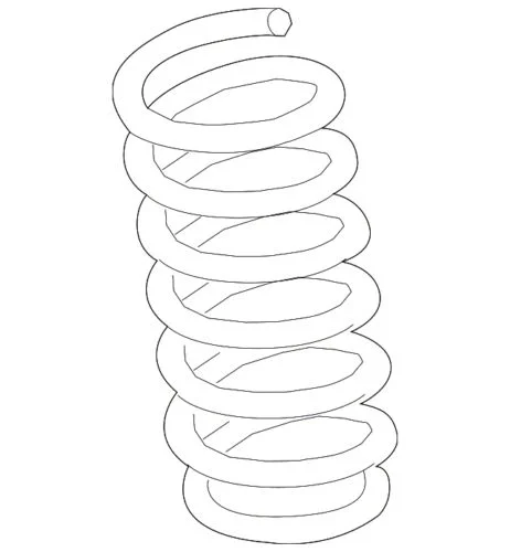 Ford Front Coil Spring (19-26 2WD Ranger Lariat)