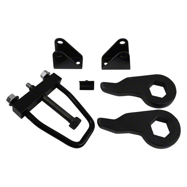 Freedom Offroad 1 to 3-Inch Front Torsion Key Leveling Kit with Install Tool and Shock Extenders (07-10 Sierra 2500 HD)