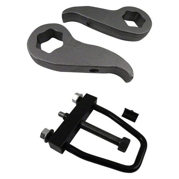 Freedom Offroad 1 to 3-Inch Front Torsion Key Leveling Kit with Install Tool (11-19 Silverado 2500 HD)