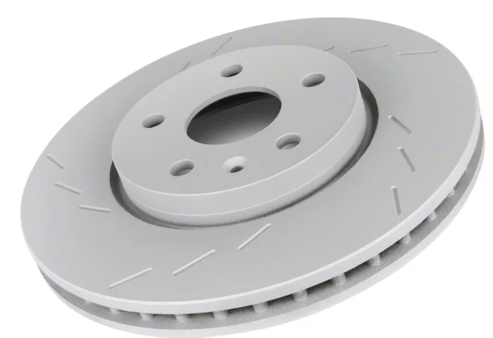 Frozen Rotors Slotted Rotor; Rear Passenger Side (10-15 Camaro LS, LT)