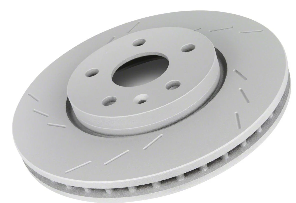 Frozen Rotors Slotted Rotor; Rear Passenger Side (10-15 Camaro SS; 12-24 Camaro ZL1)