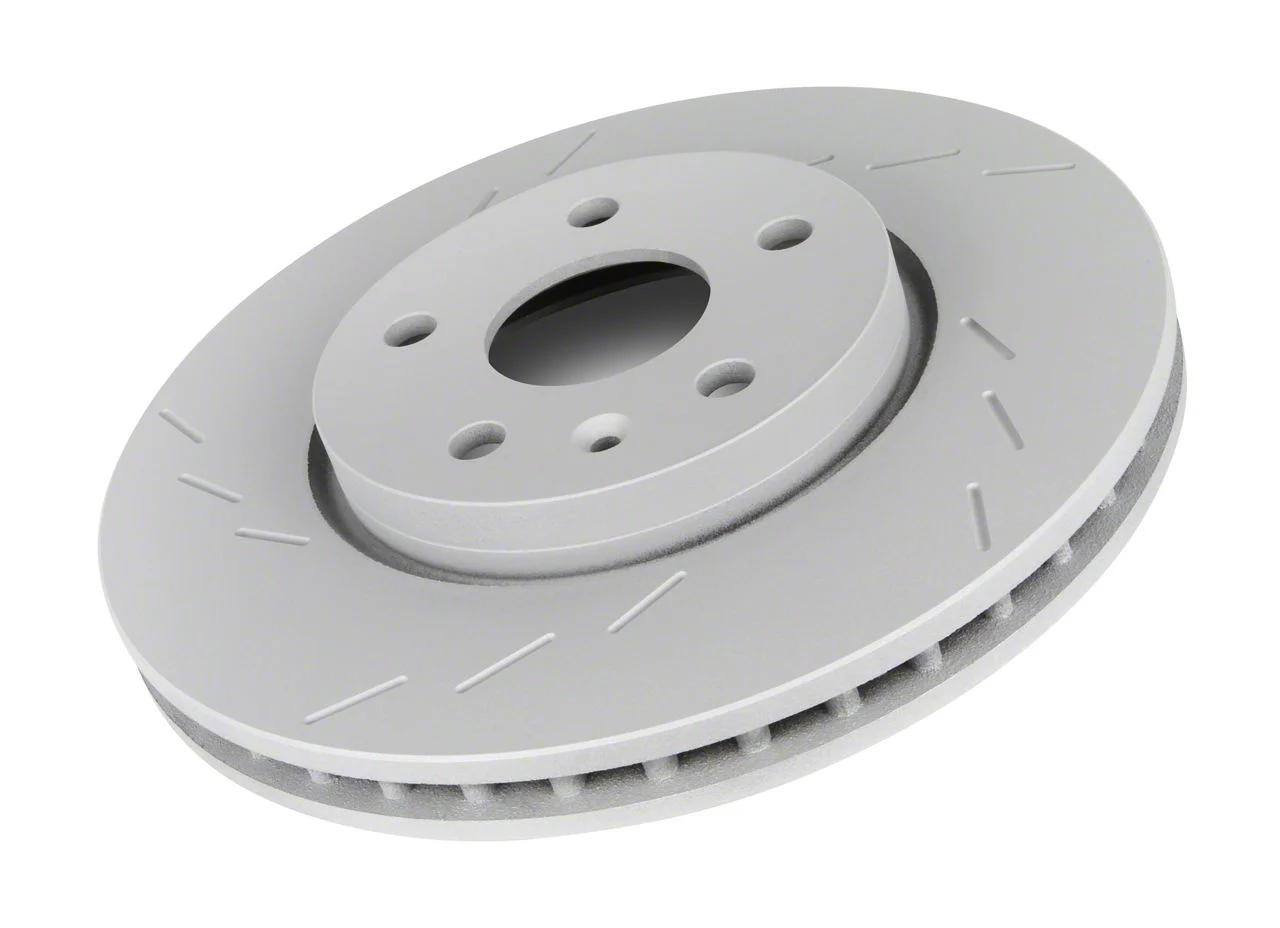 Frozen Rotors Slotted Rotor; Rear Passenger Side (14-19 Corvette C7 Stingray w/ Standard JL9 Brake Package)