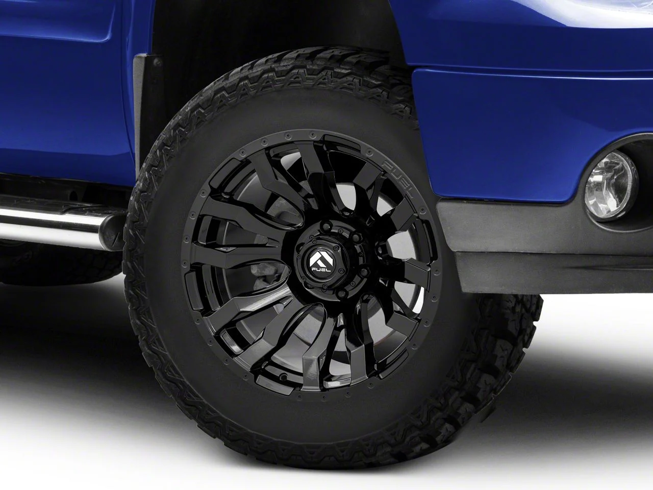 Fuel Wheels Blitz Gloss Black 6-Lug Wheel; 18x9; 20mm Offset (07-13 Sierra 1500)
