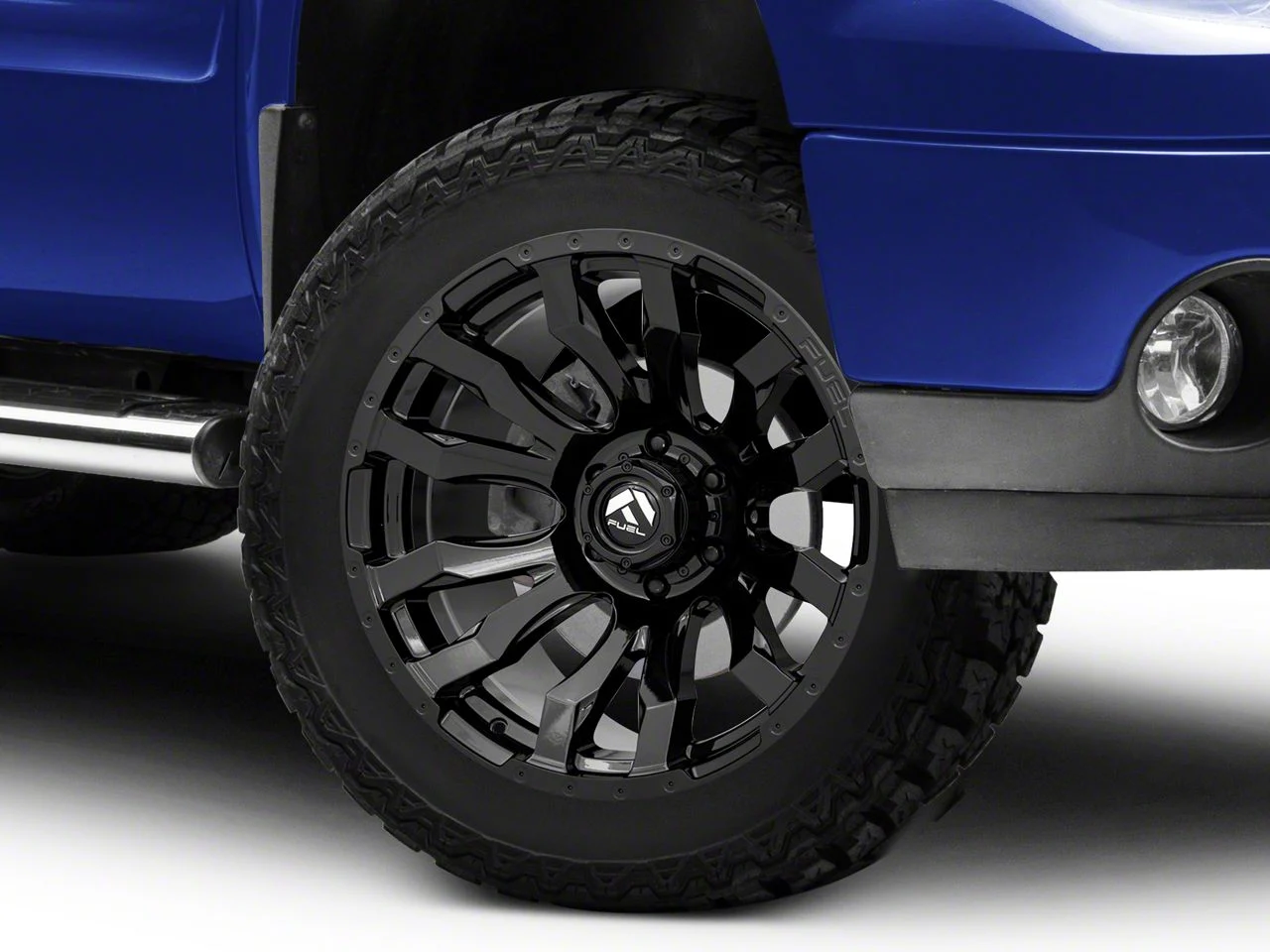Fuel Wheels Blitz Gloss Black 6-Lug Wheel; 20x9; 20mm Offset (07-13 Sierra 1500)