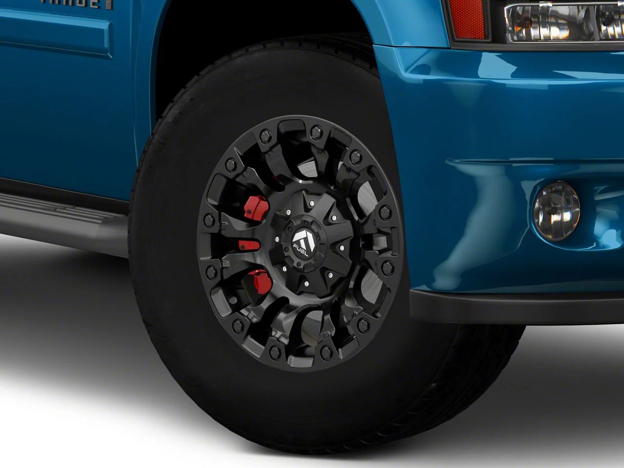 Fuel Wheels Vapor Matte Black 6-Lug Wheel; 18x8; 35mm Offset (07-14 Tahoe)