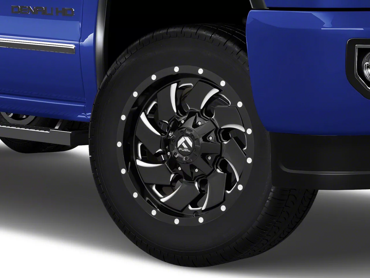 Fuel Wheels Cleaver Gloss Black Milled 8-Lug Wheel; 20x9; 20mm Offset (15-19 Sierra 2500 HD)