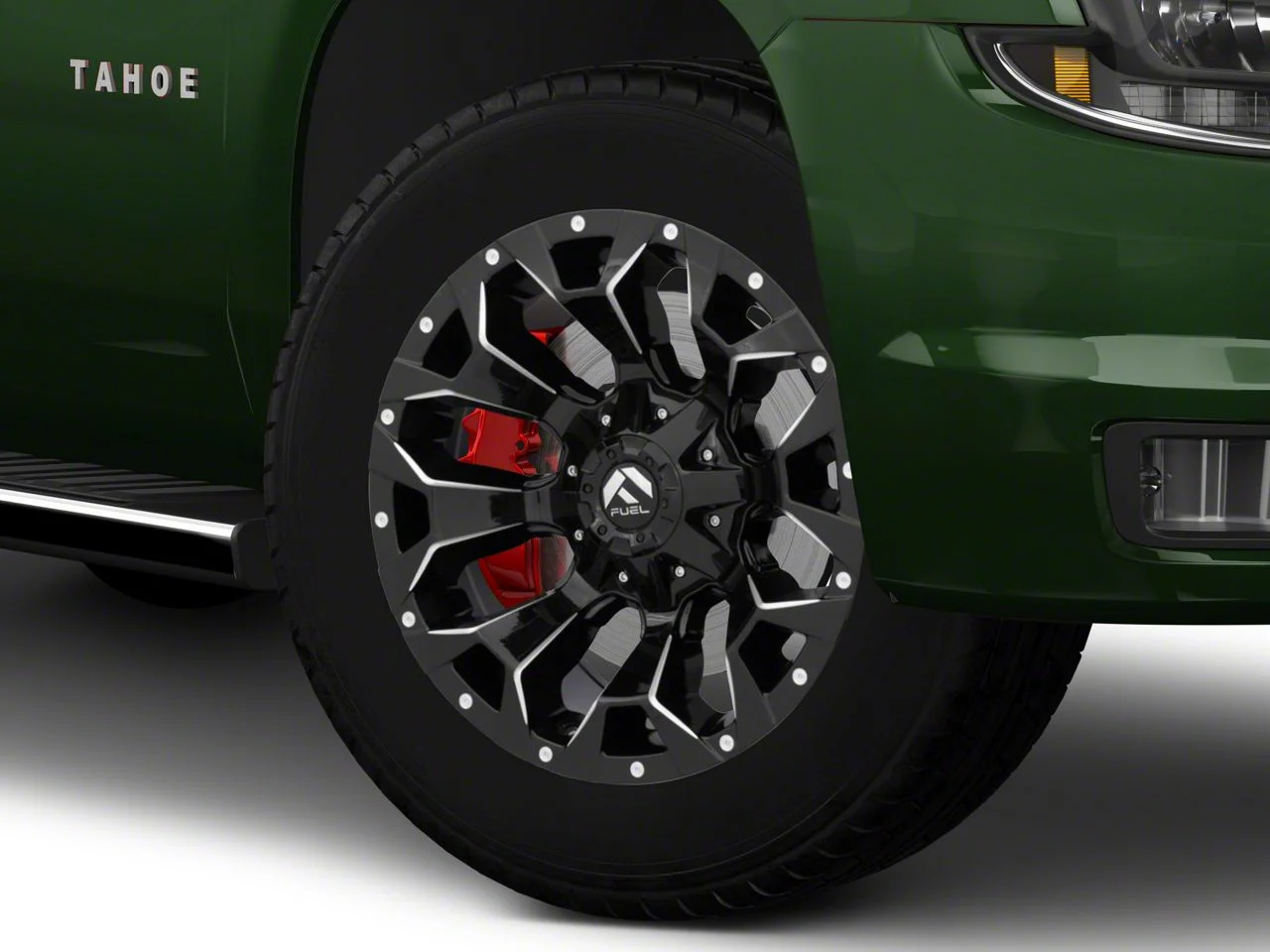 Fuel Wheels Assault Gloss Black Milled 6-Lug Wheel; 20x9; 19mm Offset (15-20 Tahoe)