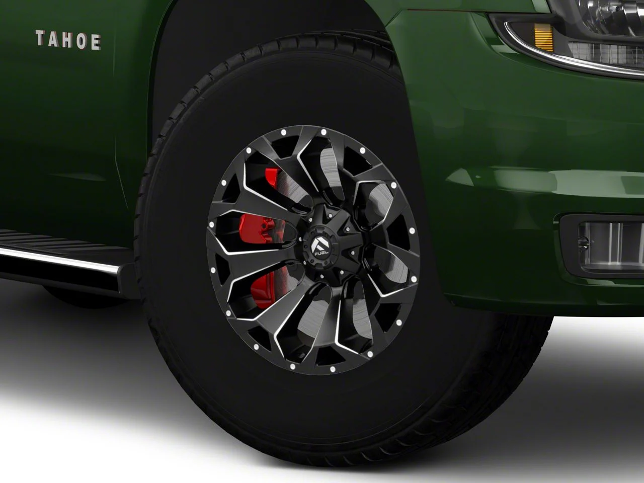 Fuel Wheels Assault Matte Black Milled 6-Lug Wheel; 17x9; 1mm Offset (15-20 Tahoe)